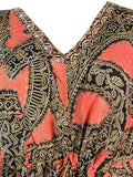 PRC6420 Avatar Pure Silk Maxi Kaftan - Velora Luxury Fashion