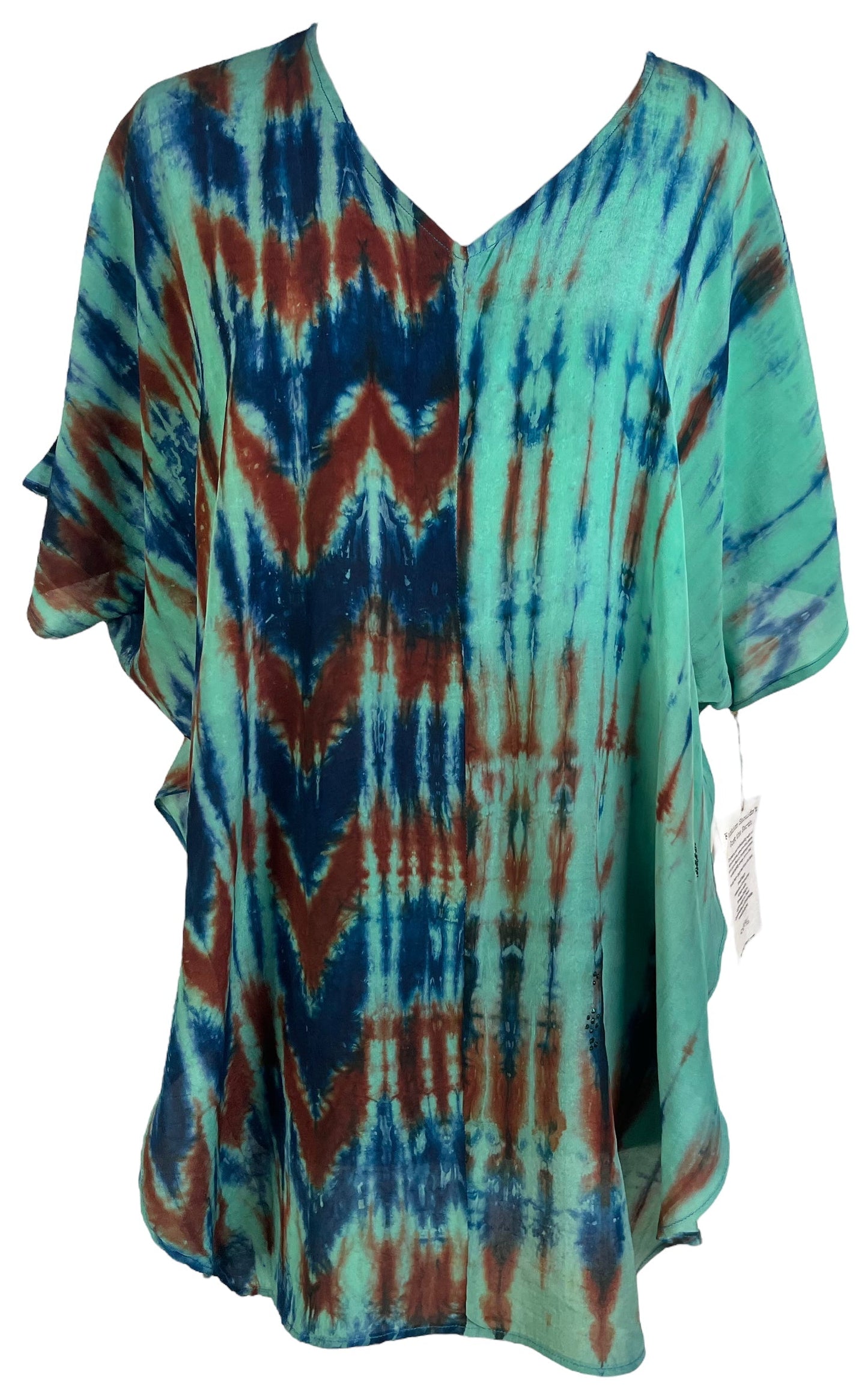 PRC6496 Avatar Pure Silk Waterfall Top - Velora Luxury Fashion