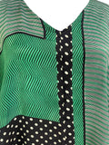 PRC6498 Avatar Pure Silk Waterfall Top - Velora Luxury Fashion