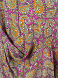 PRC6543 Avatar Pure Silk Self Pocket Tunic Dress - Velora Luxury Fashion