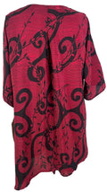 PRC6544 Avatar Pure Silk Self Pocket Tunic Dress - Velora Luxury Fashion