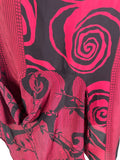 PRC6544 Avatar Pure Silk Self Pocket Tunic Dress - Velora Luxury Fashion