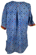 PRC6551 Avatar Pure Silk Self Pocket Tunic Dress - Velora Luxury Fashion
