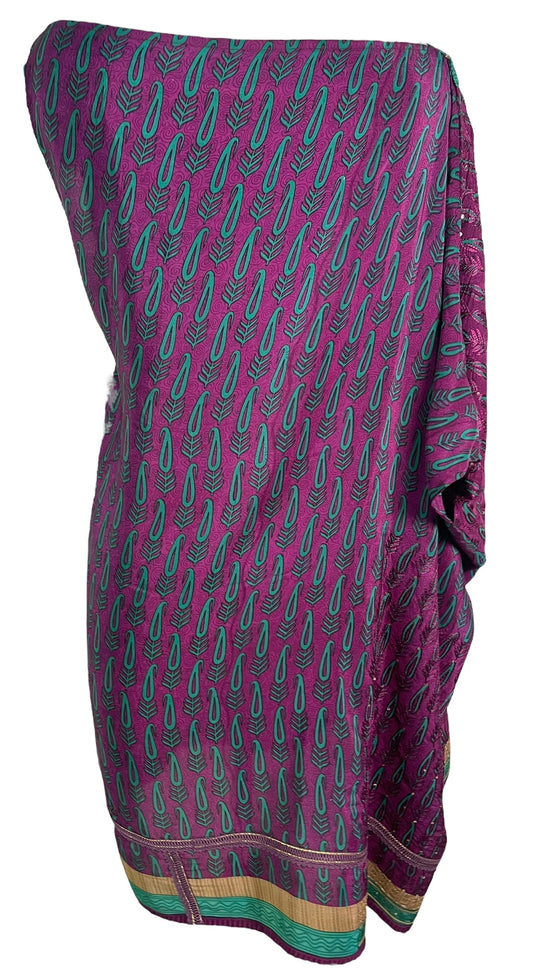 PRC6568B Avatar Pure Silk One Shoulder Dress - Velora