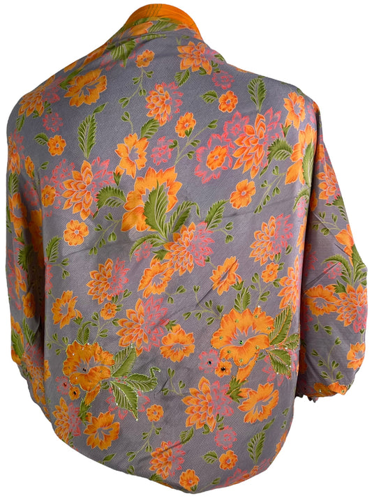 PRC6597 Avatar Pure Silk Bolero - Velora Luxury Fashion