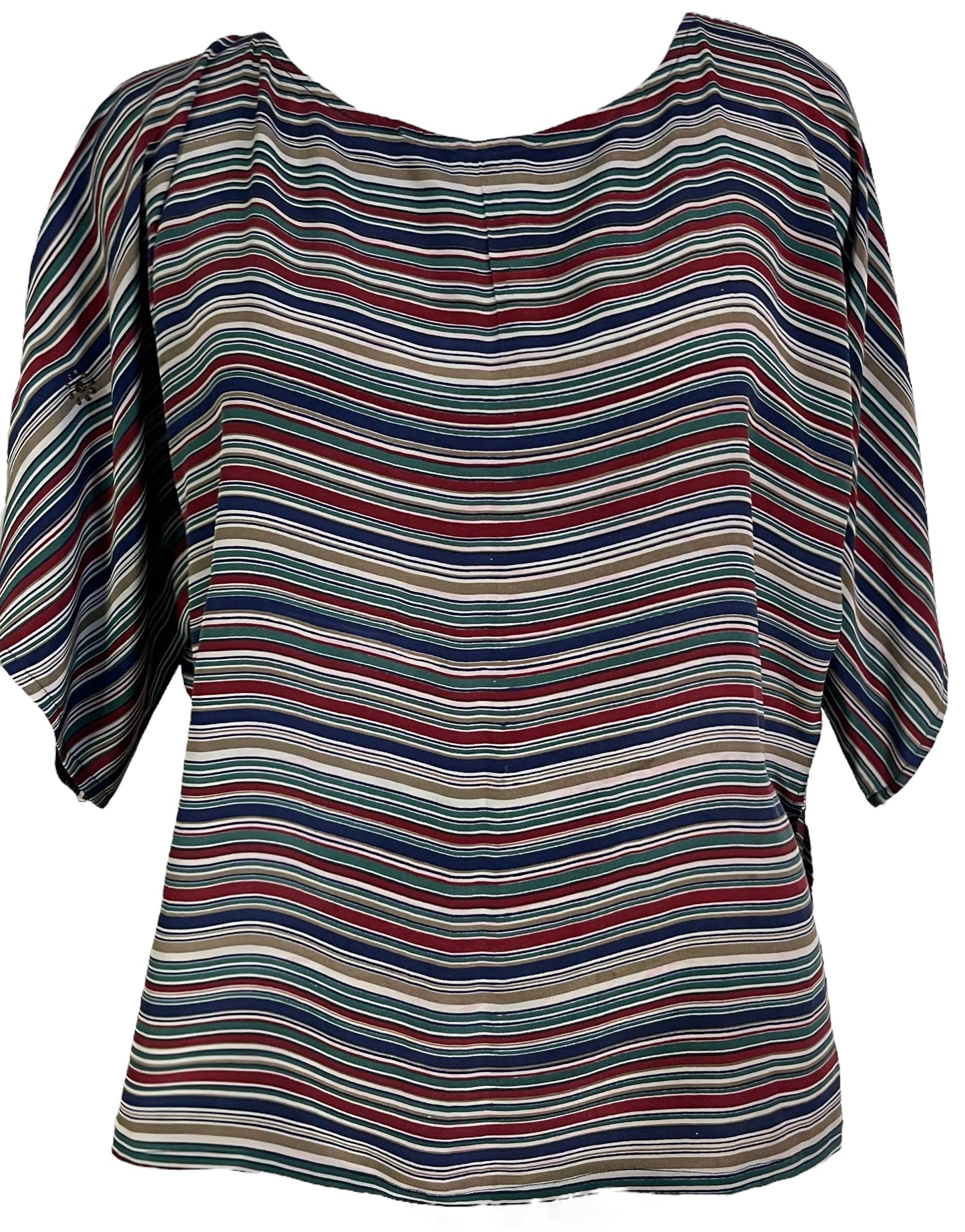 PRC6653 Avatar Pure Silk Side Slit Top - Velora Luxury Fashion