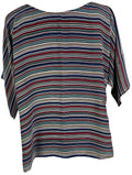 PRC6653 Avatar Pure Silk Side Slit Top - Velora Luxury Fashion