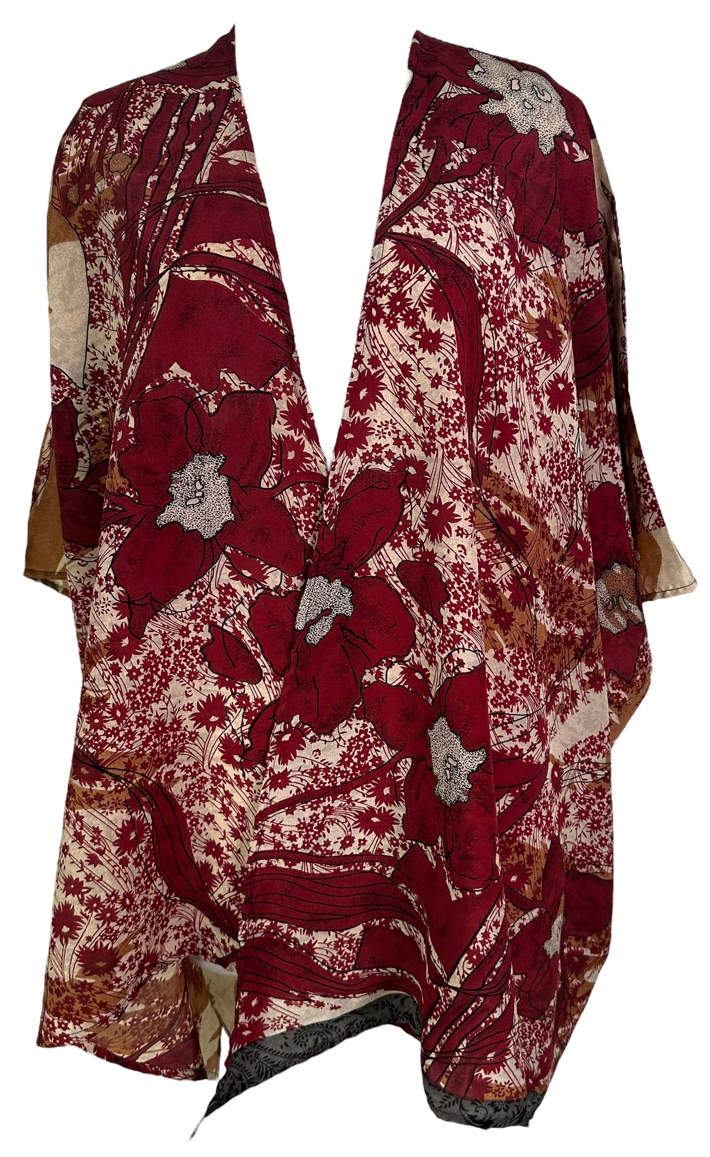 PRC6663 Avatar Pure Silk Cardigan - Velora Luxury Fashion