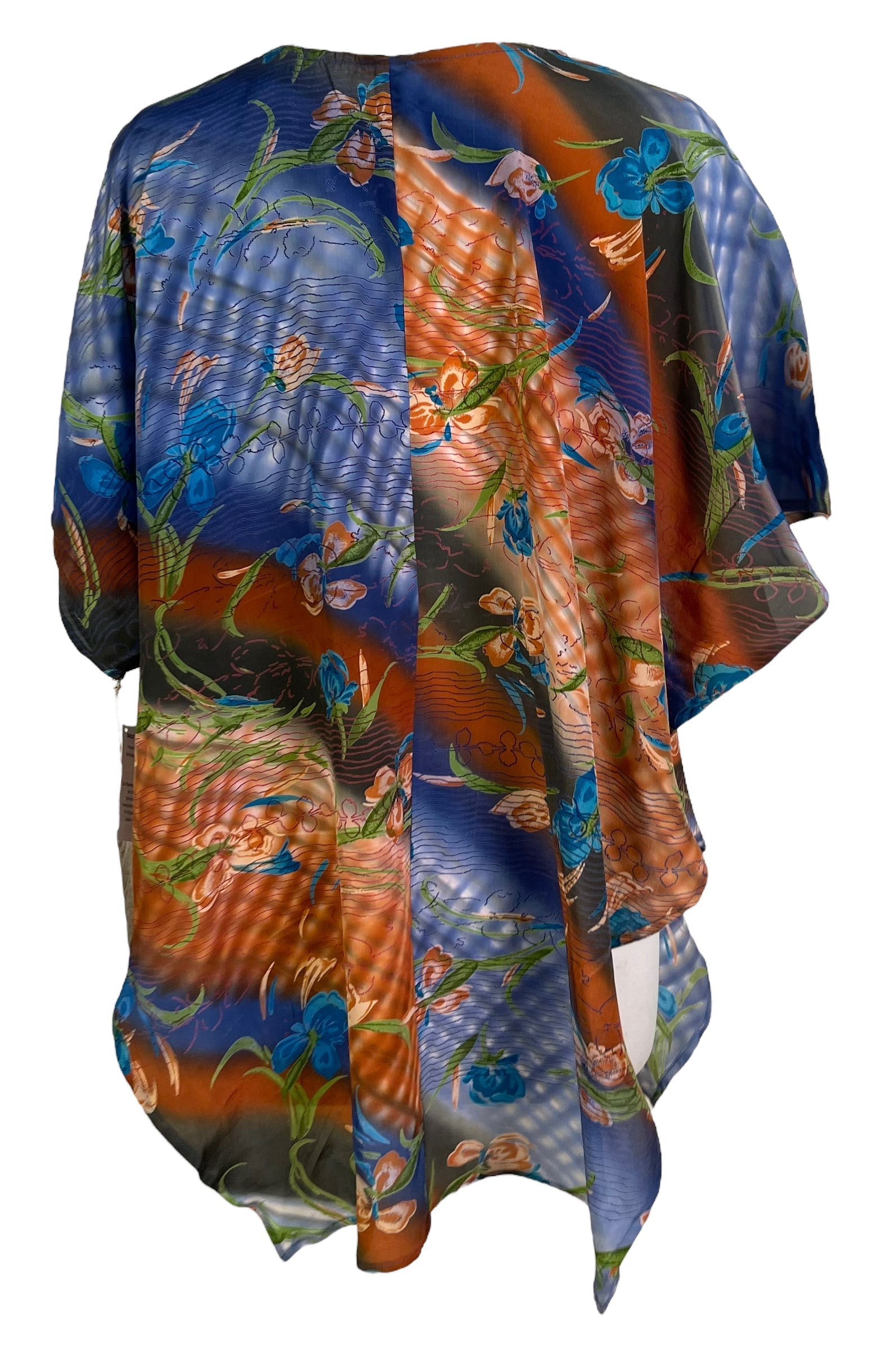 PRC6667 Avatar Pure Silk Waterfall Top - Velora