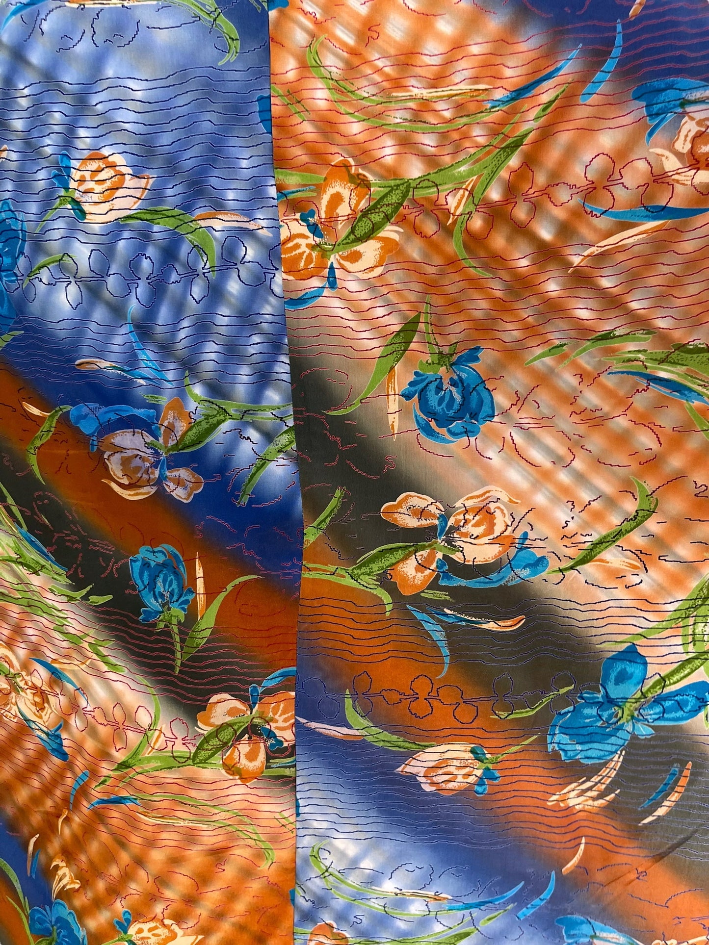 PRC6667 Avatar Pure Silk Waterfall Top - Velora