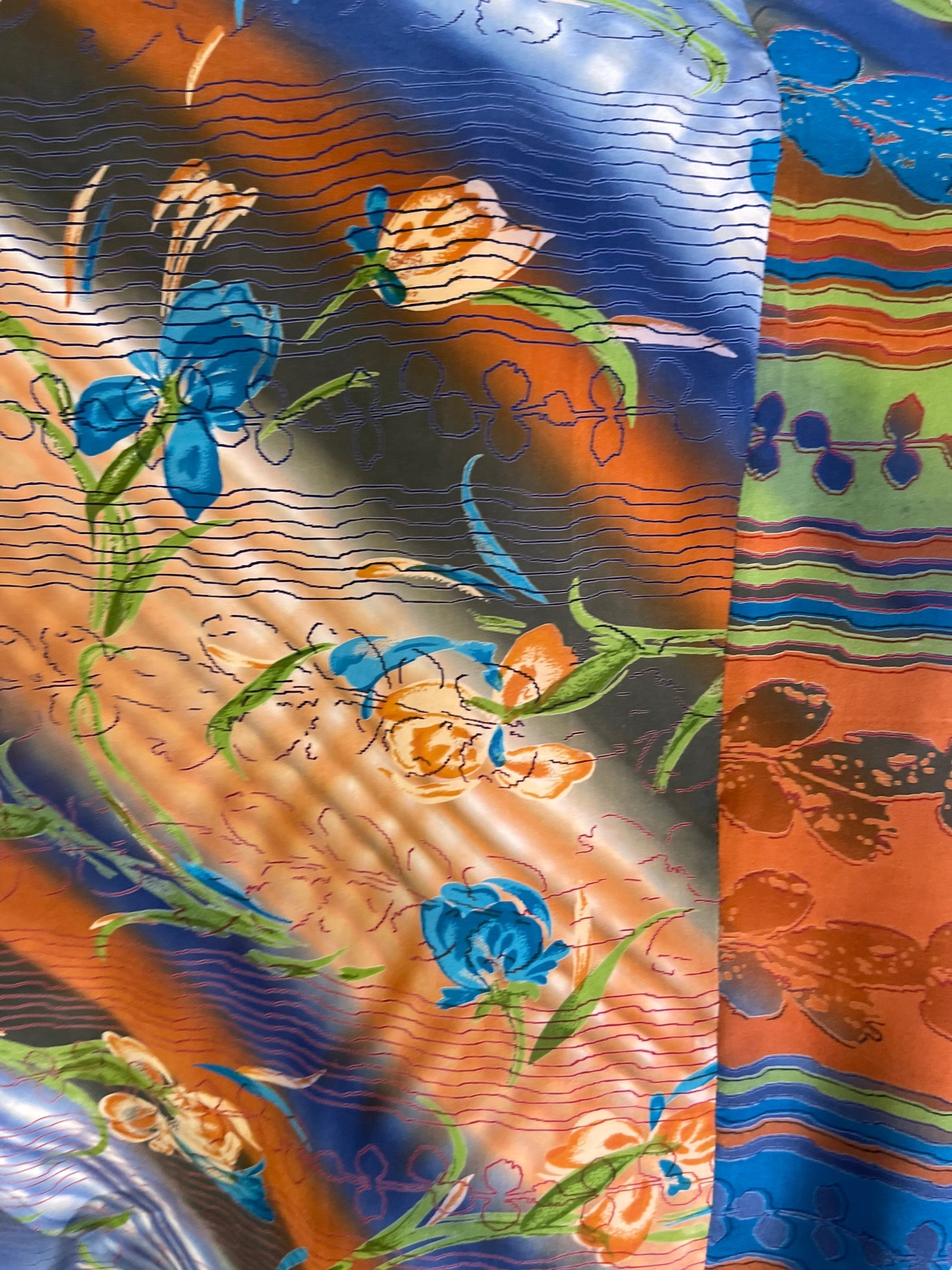 PRC6667 Avatar Pure Silk Waterfall Top - Velora