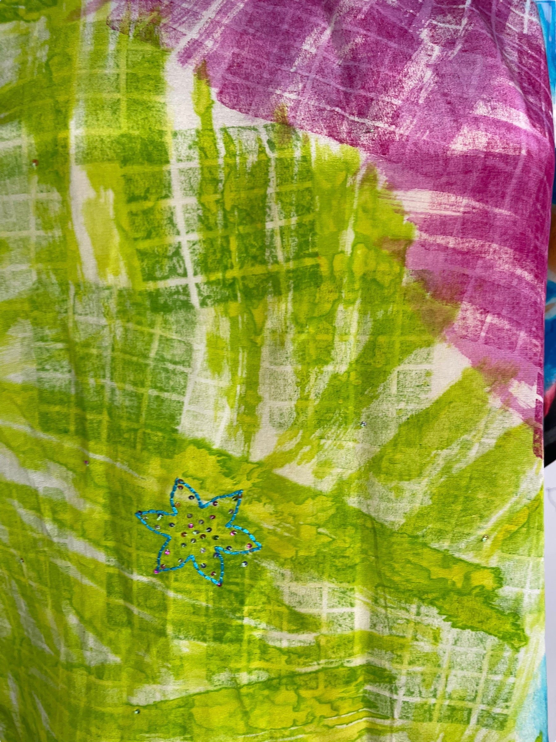 PRC6674 Avatar Pure Silk Side Slit Top - Velora Luxury Fashion