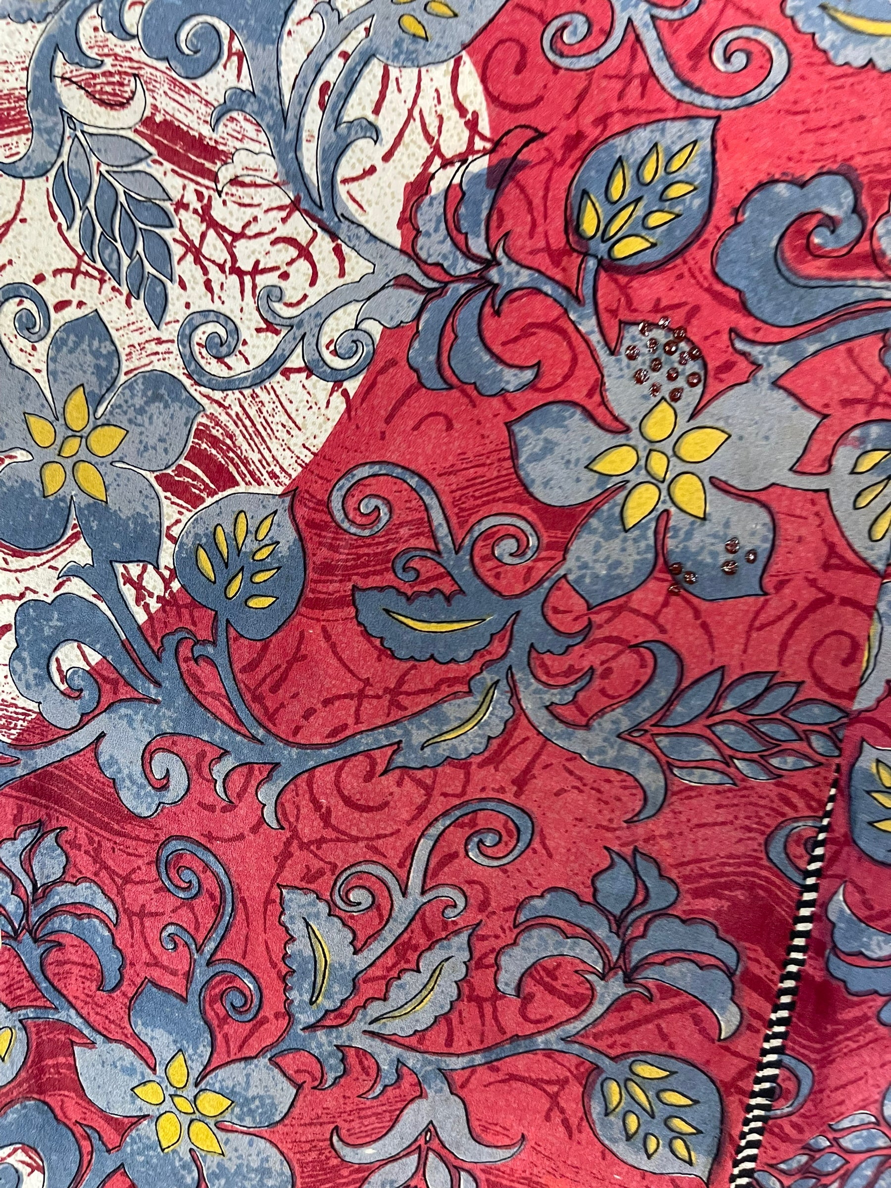 PRC6686 Avatar Pure Silk Waterfall Top - Velora