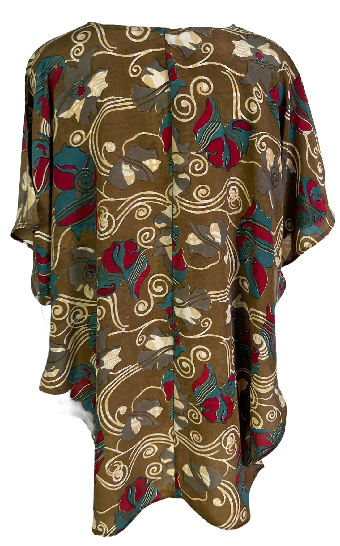 PRC6691 Avatar Pure Silk Waterfall Top - Velora Luxury Fashion