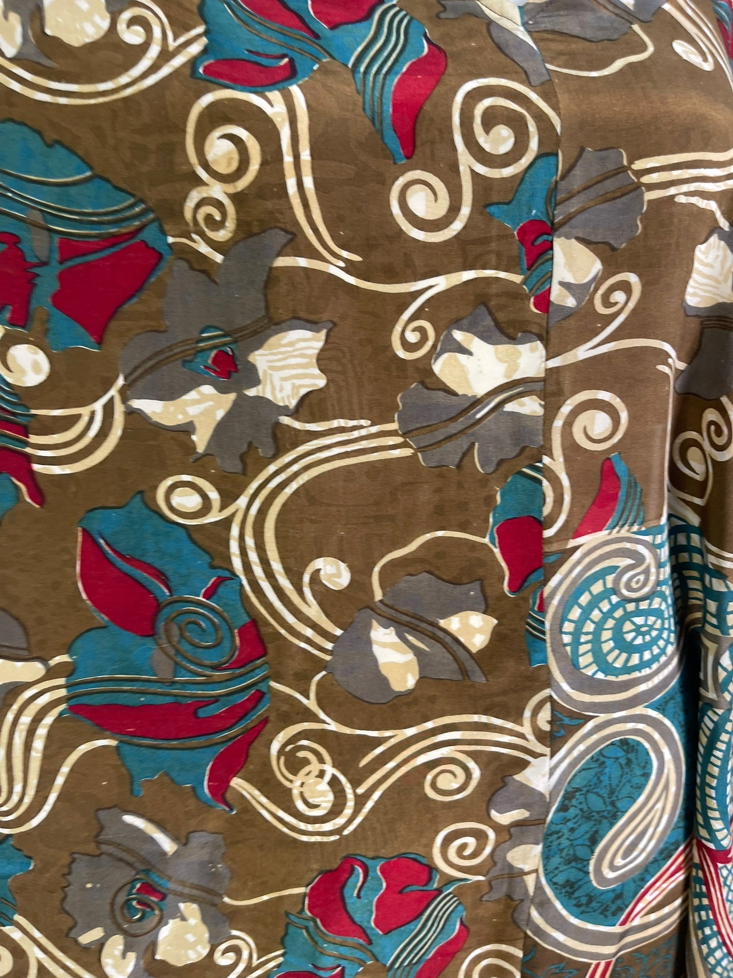 PRC6691 Avatar Pure Silk Waterfall Top - Velora