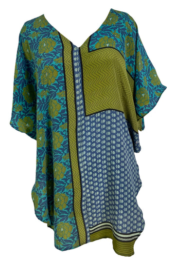 PRC6692 Avatar Pure Silk Waterfall Top - Velora Luxury Fashion