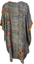 PRC6713 Avatar Pure Silk Midi Length Kaftan - Velora Luxury Fashion