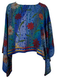 PRC6727 Avatar Pure Silk Kimono-Sleeved Top - Velora Luxury Fashion