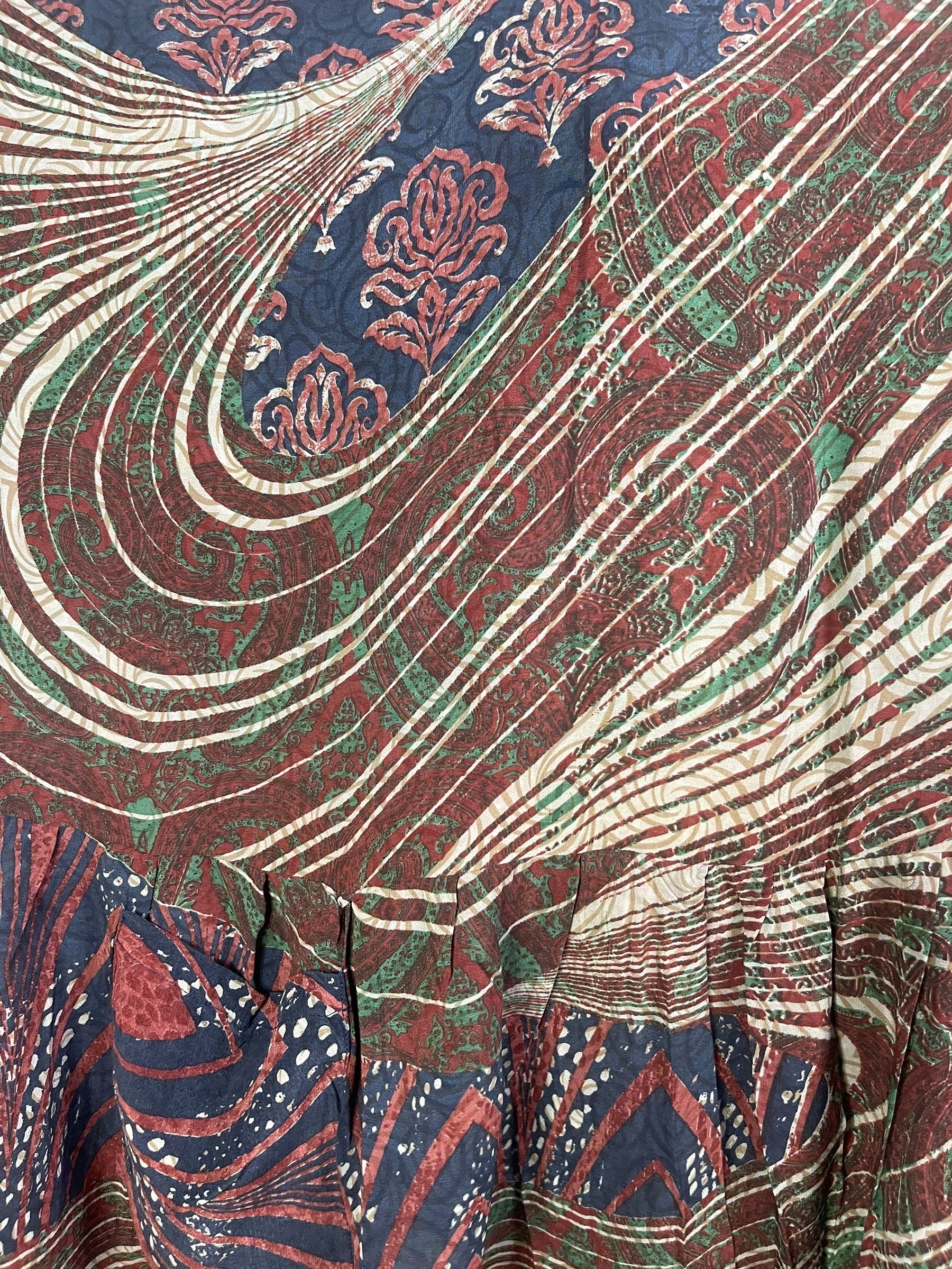 PRC6750 Avatar Pure Silk Boxy Babydoll Dress - Velora