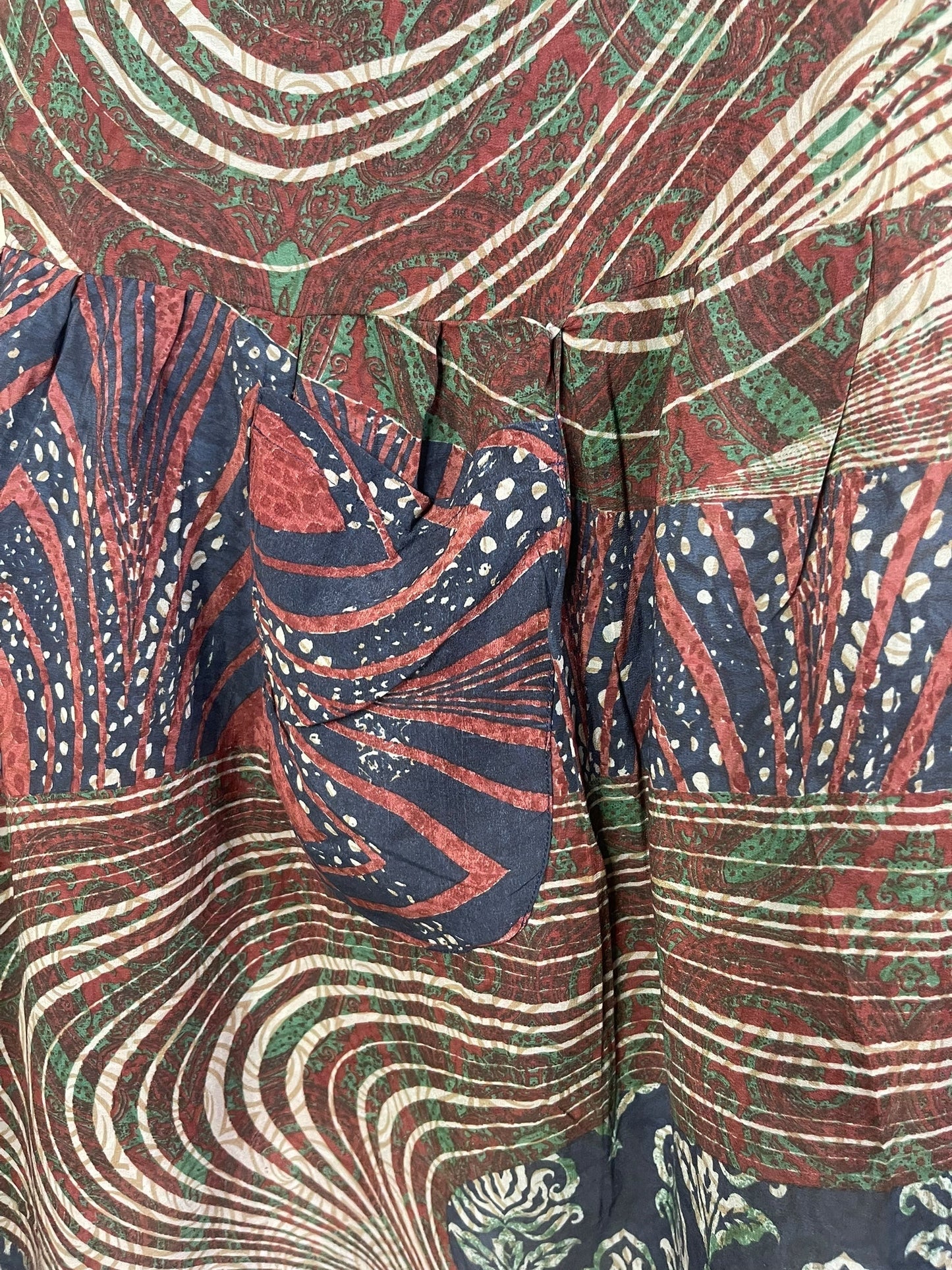 PRC6750 Avatar Pure Silk Boxy Babydoll Dress - Velora