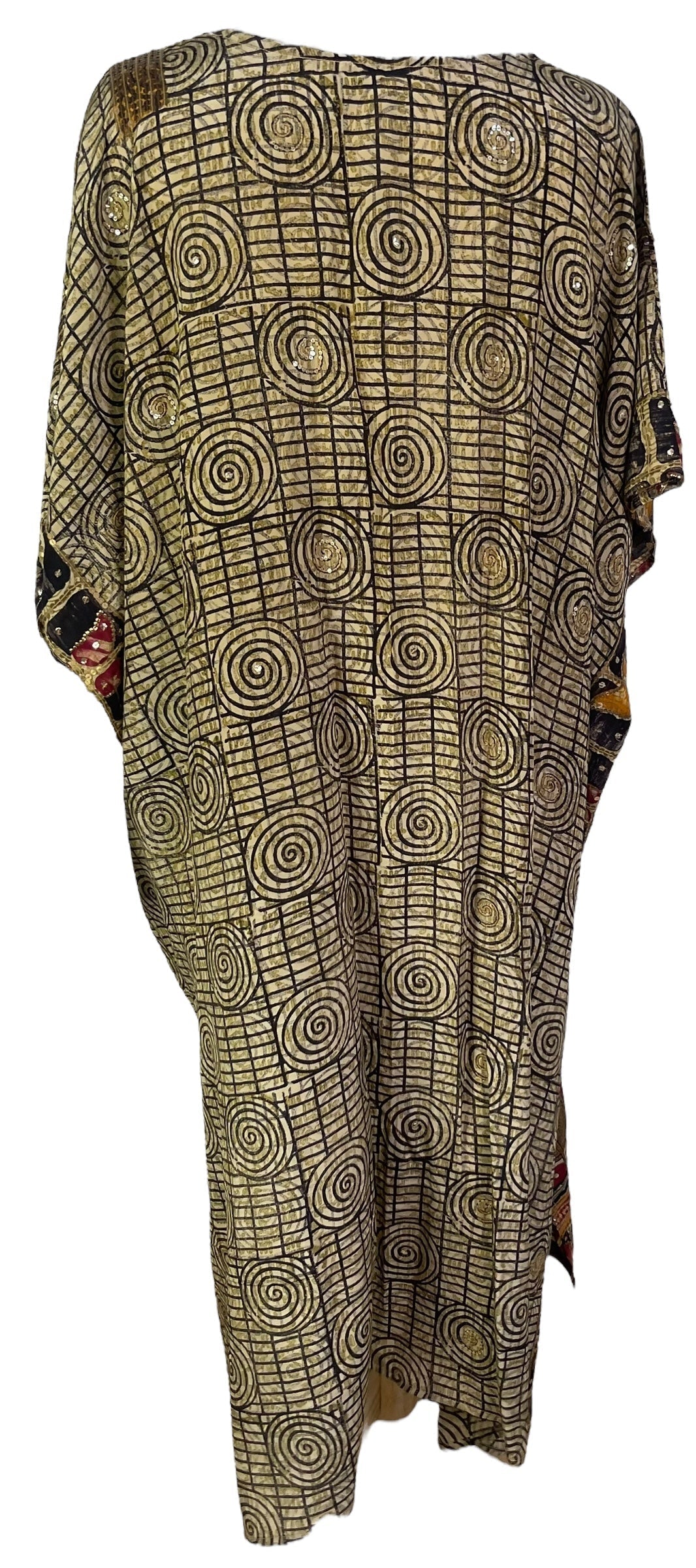PRC6760 Avatar Pure Silk Maxi Kaftan - Velora Luxury Fashion