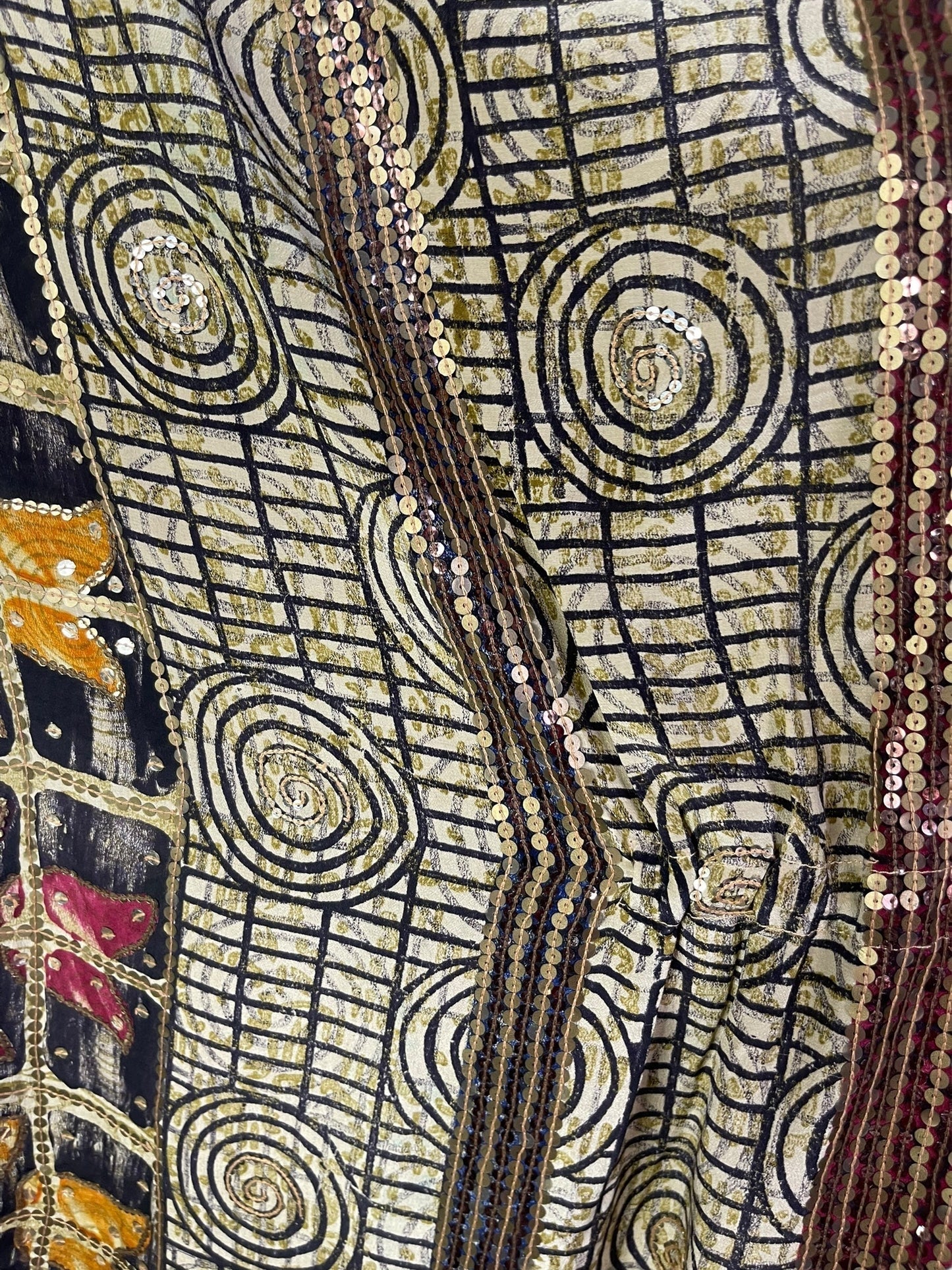 PRC6760 Avatar Pure Silk Maxi Kaftan - Velora Luxury Fashion