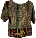 PRC6761 Avatar Pure Silk Boxy Top - Velora Luxury Fashion