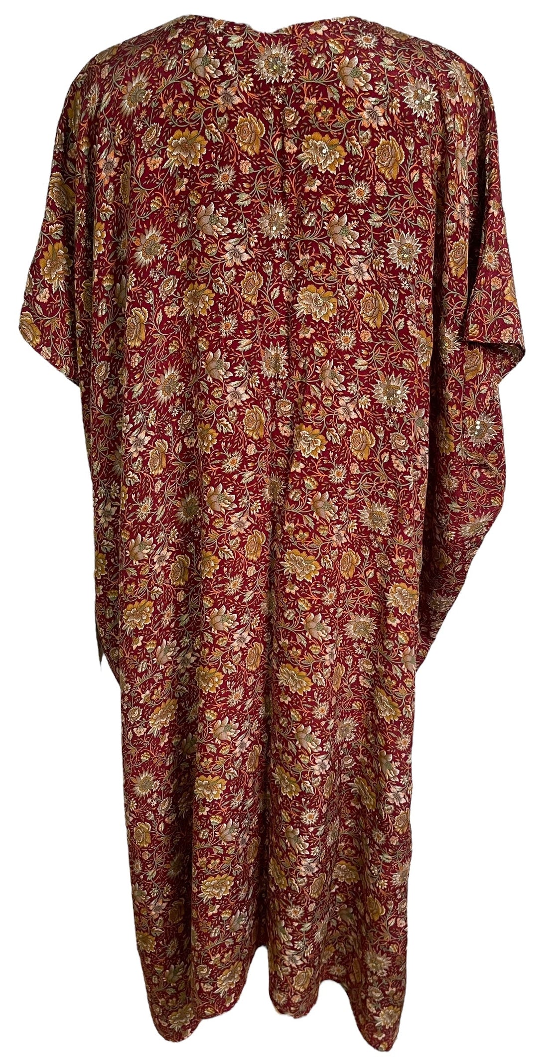 PRC6765 Avatar Pure Silk Maxi Kaftan - Velora Luxury Fashion