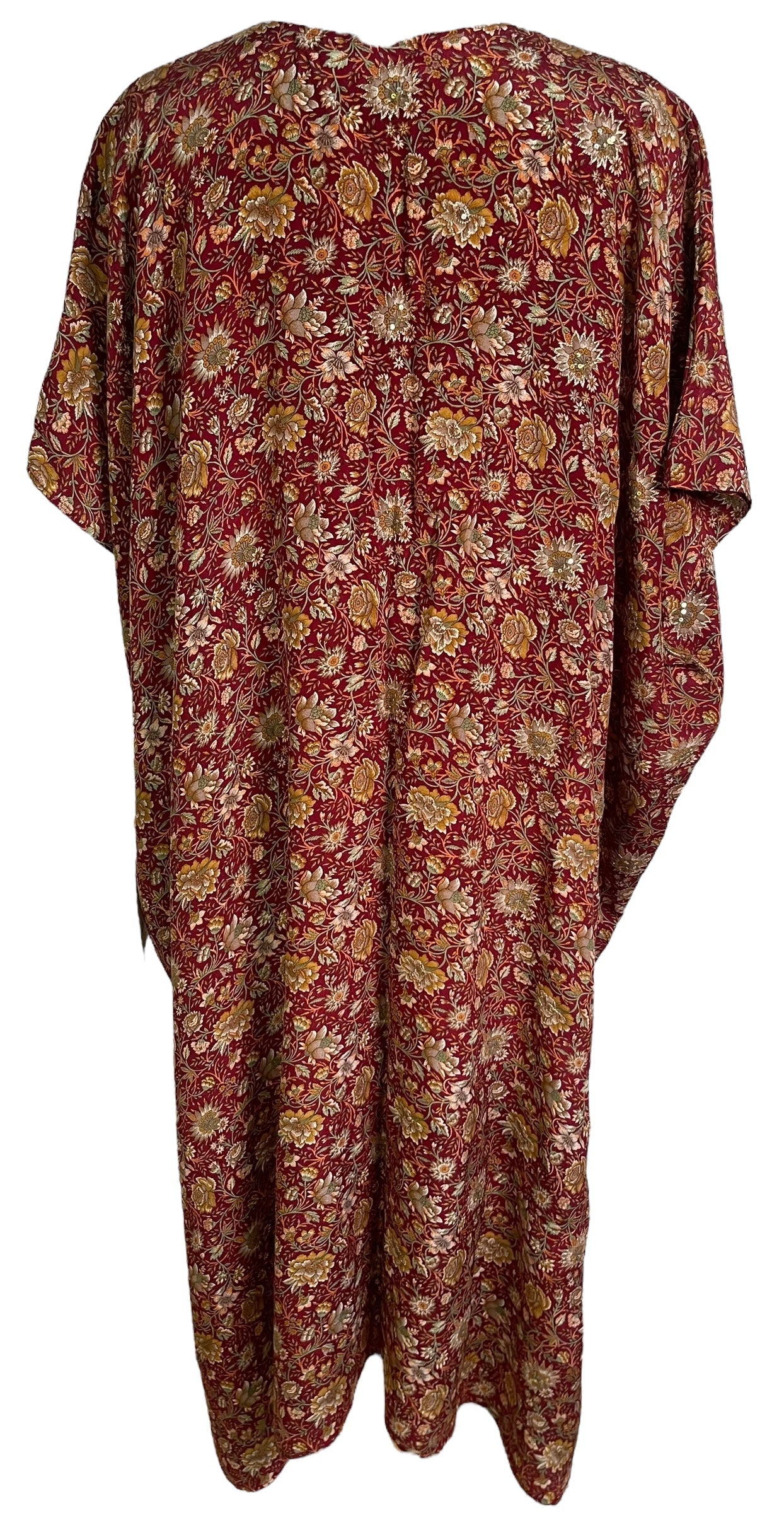 PRC6765 Avatar Pure Silk Maxi Kaftan - Velora Luxury Fashion