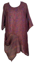 PRC6827 Avatar Pure Silk Self Pocket Tunic Dress - Velora Luxury Fashion