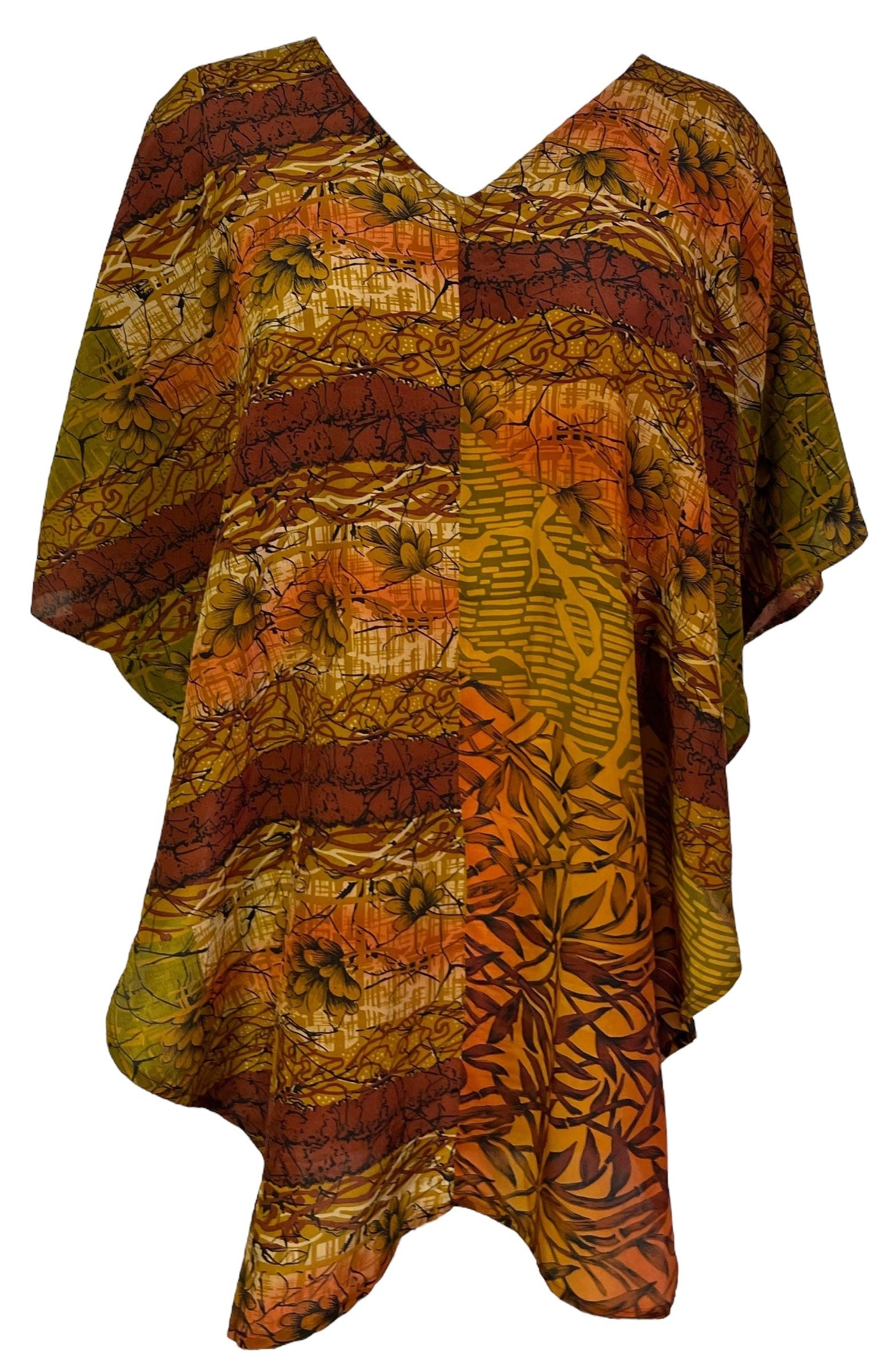 PRC6861 Avatar Pure Silk Waterfall Top - Velora Luxury Fashion