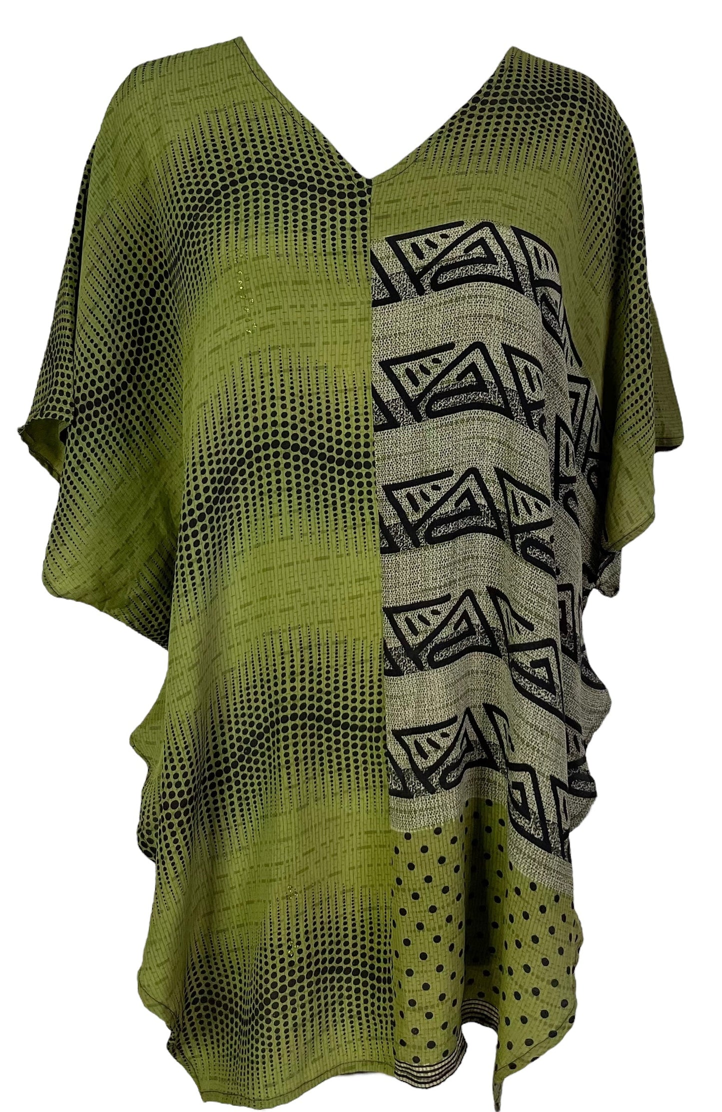 PRC6863 Avatar Pure Silk Waterfall Top - Velora Luxury Fashion