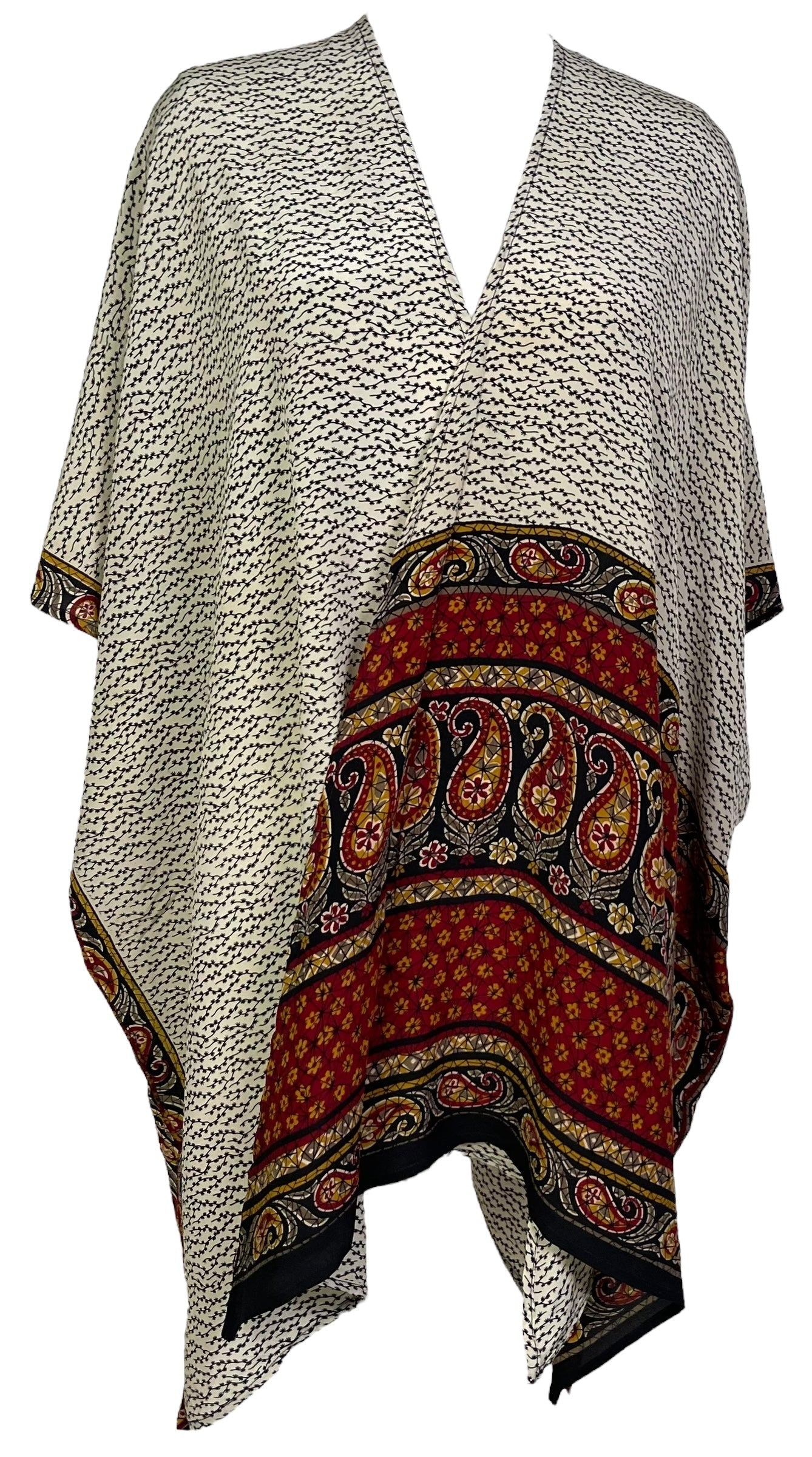 PRC6866 Avatar Pure Silk Cardigan - Velora Luxury Fashion