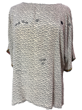 PRC6866 Avatar Pure Silk Side Slit Top - Velora Luxury Fashion