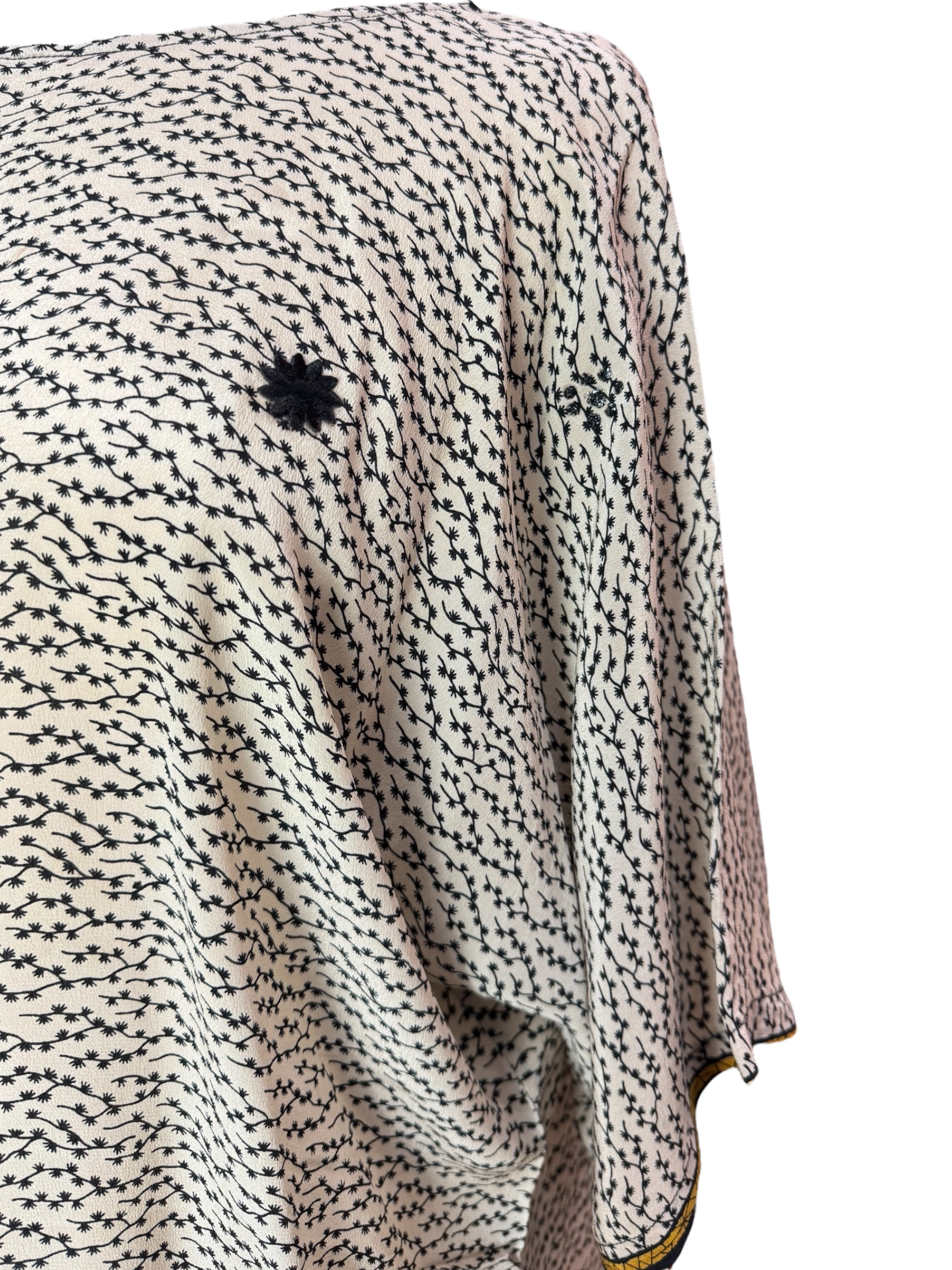 PRC6866 Avatar Pure Silk Side Slit Top - Velora Luxury Fashion