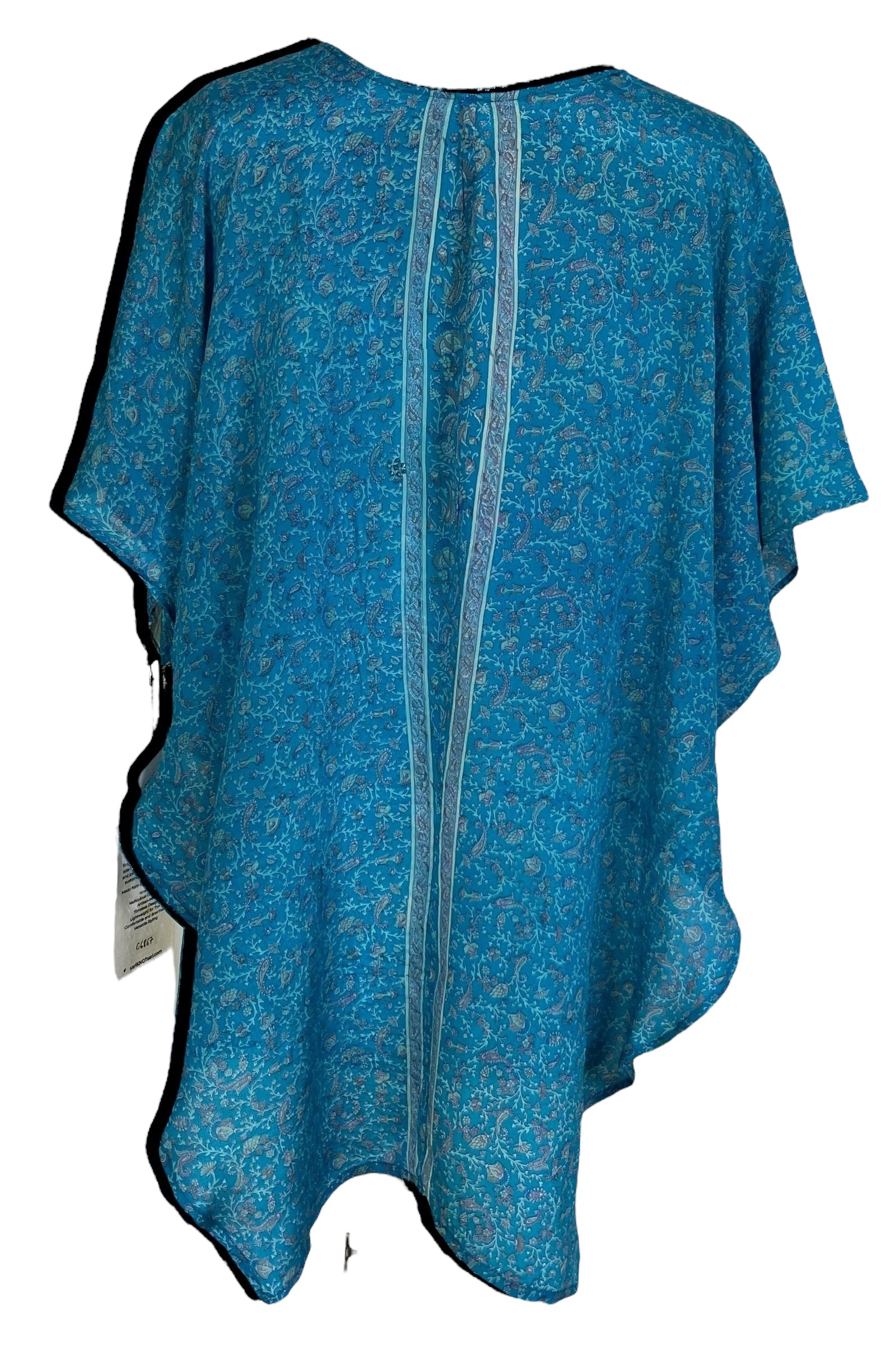 PRC6867 Avatar Pure Silk Waterfall Top - Velora Luxury Fashion