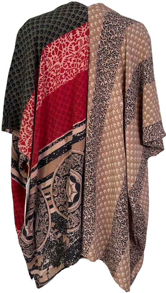 PRC6872 Avatar Pure Silk Cardigan - Velora Luxury Fashion
