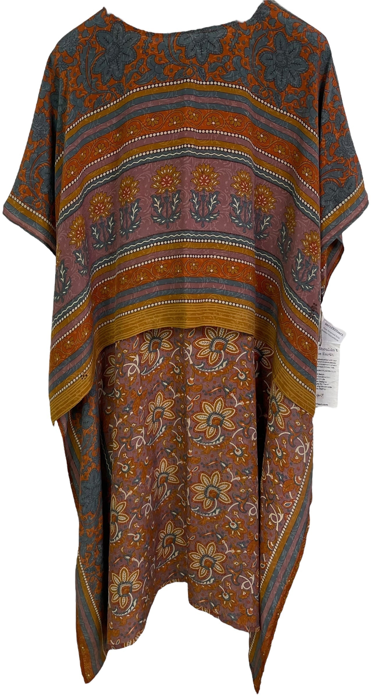 PRC6907 Avatar Pure Silk Hi Lo Top - Velora Luxury Fashion