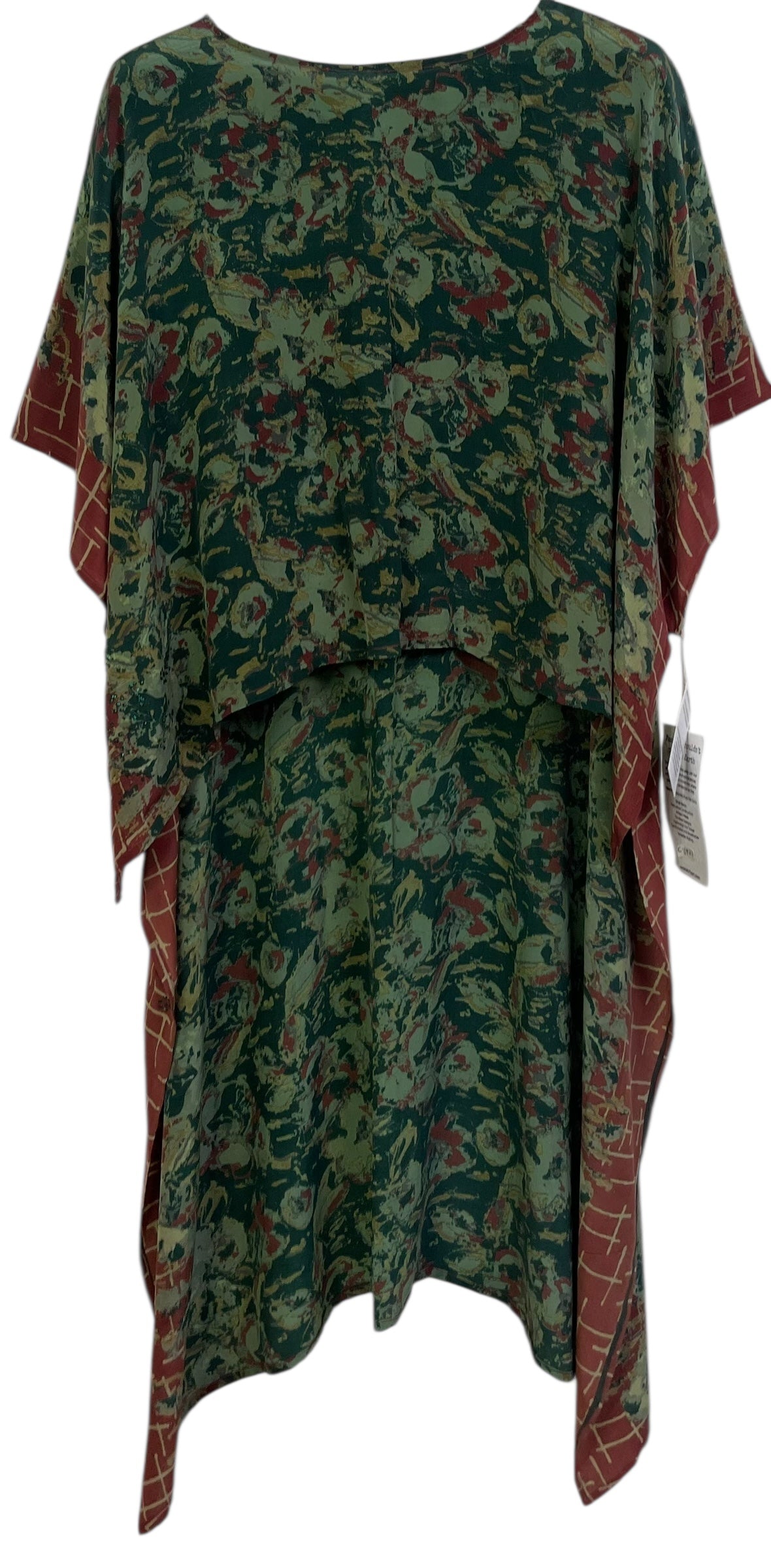 PRC6921 Avatar Pure Silk Hi Lo Top - Velora Luxury Fashion