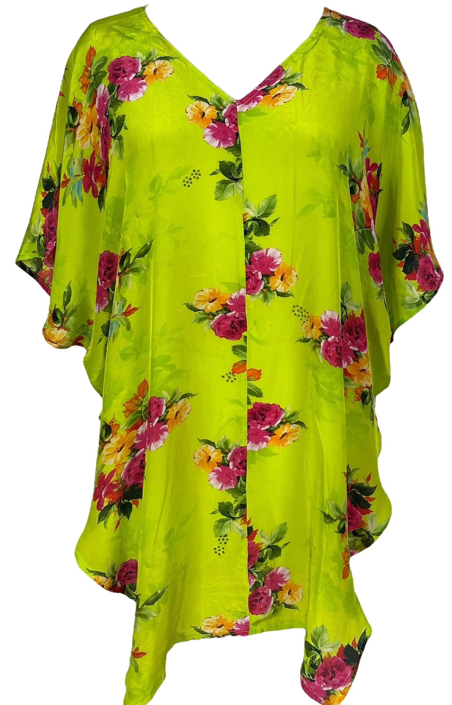 PRC6958 Avatar Pure Silk Waterfall Top - Velora Luxury Fashion