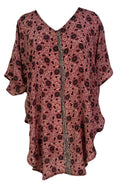 PRC6975 Avatar Pure Silk Waterfall Top - Velora Luxury Fashion