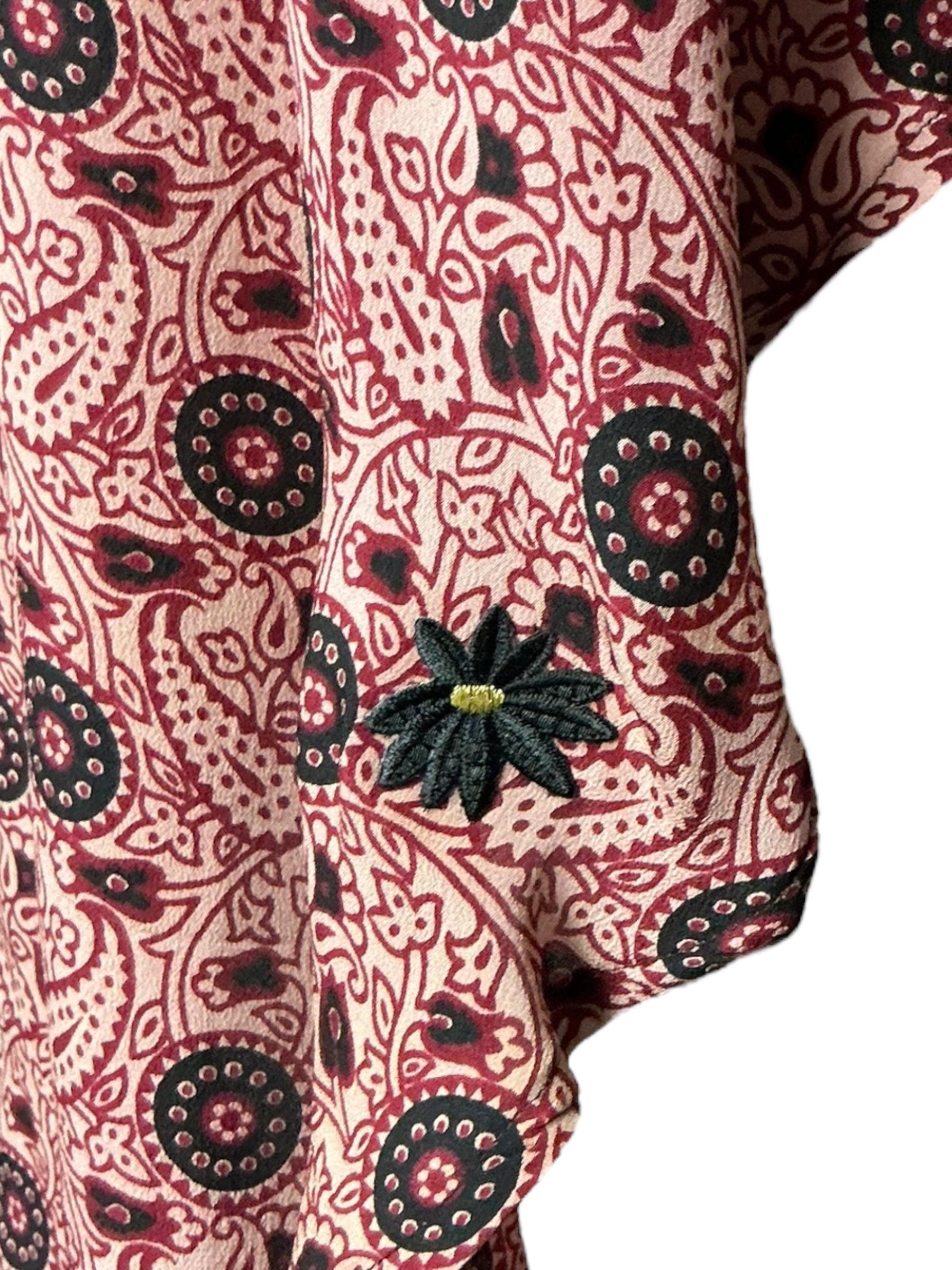 PRC6975 Avatar Pure Silk Waterfall Top - Velora Luxury Fashion