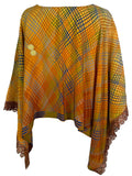 PRC6995 Avatar Pure Silk Capelet Poncho - Velora Luxury Fashion