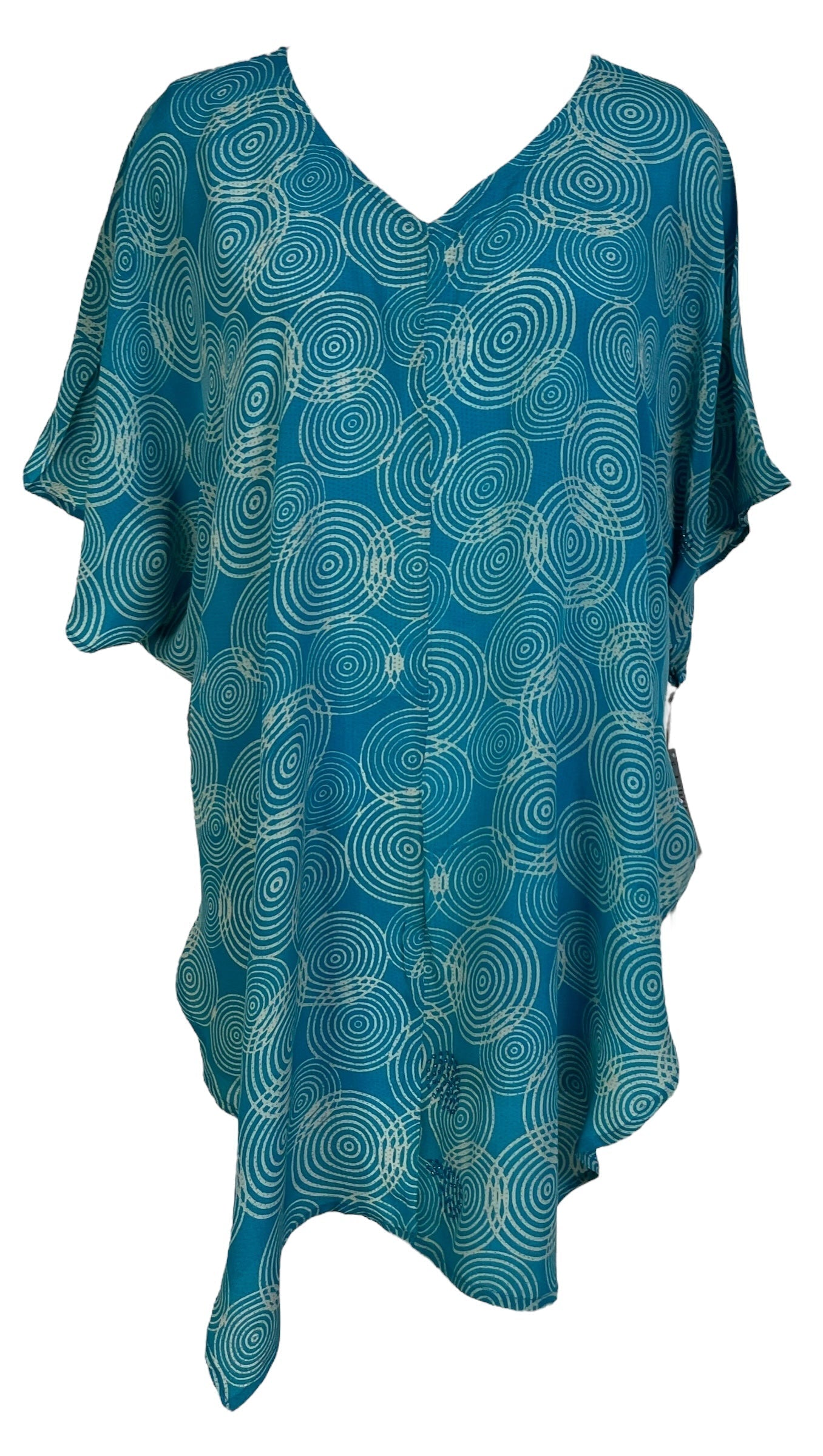 PRC6998 Avatar Pure Silk Waterfall Top - Velora Luxury Fashion