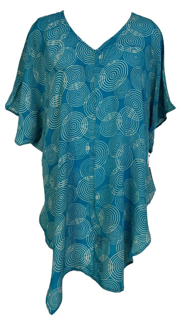 PRC6998 Avatar Pure Silk Waterfall Top - Velora Luxury Fashion