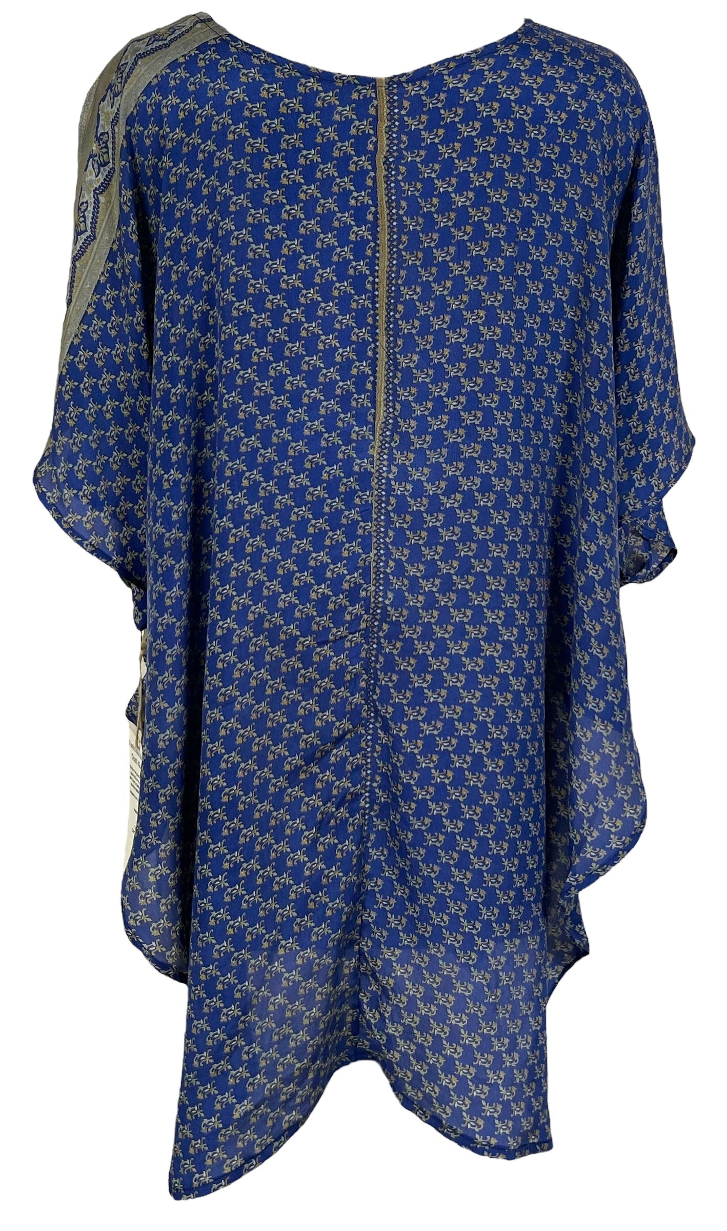 PRC7001 Avatar Pure Silk Waterfall Top - Velora Luxury Fashion