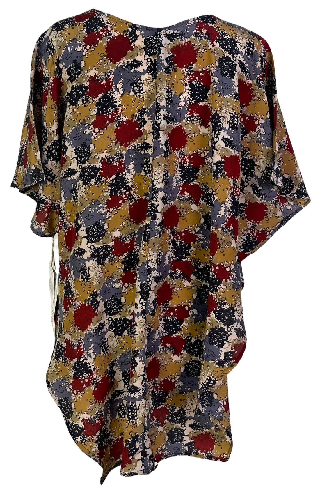 PRC7003 Avatar Pure Silk Waterfall Top - Velora Luxury Fashion