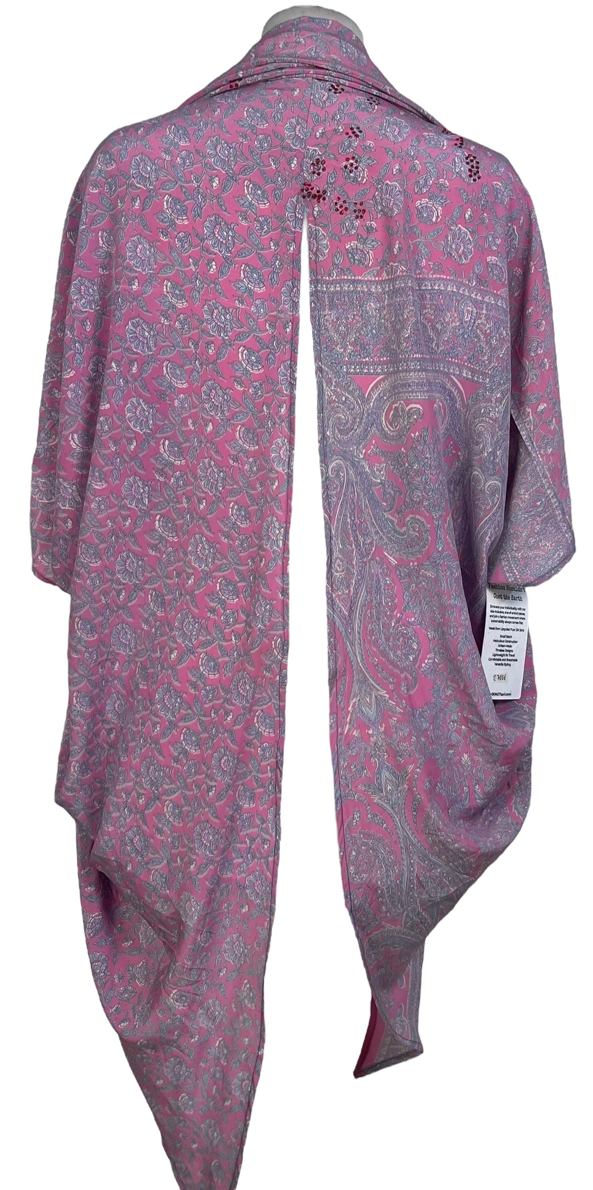 PRC7006 Avatar Pure Silk Cardigan - Velora Luxury Fashion