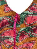 PRC7016 Avatar Pure Silk Waterfall Top - Velora Luxury Fashion