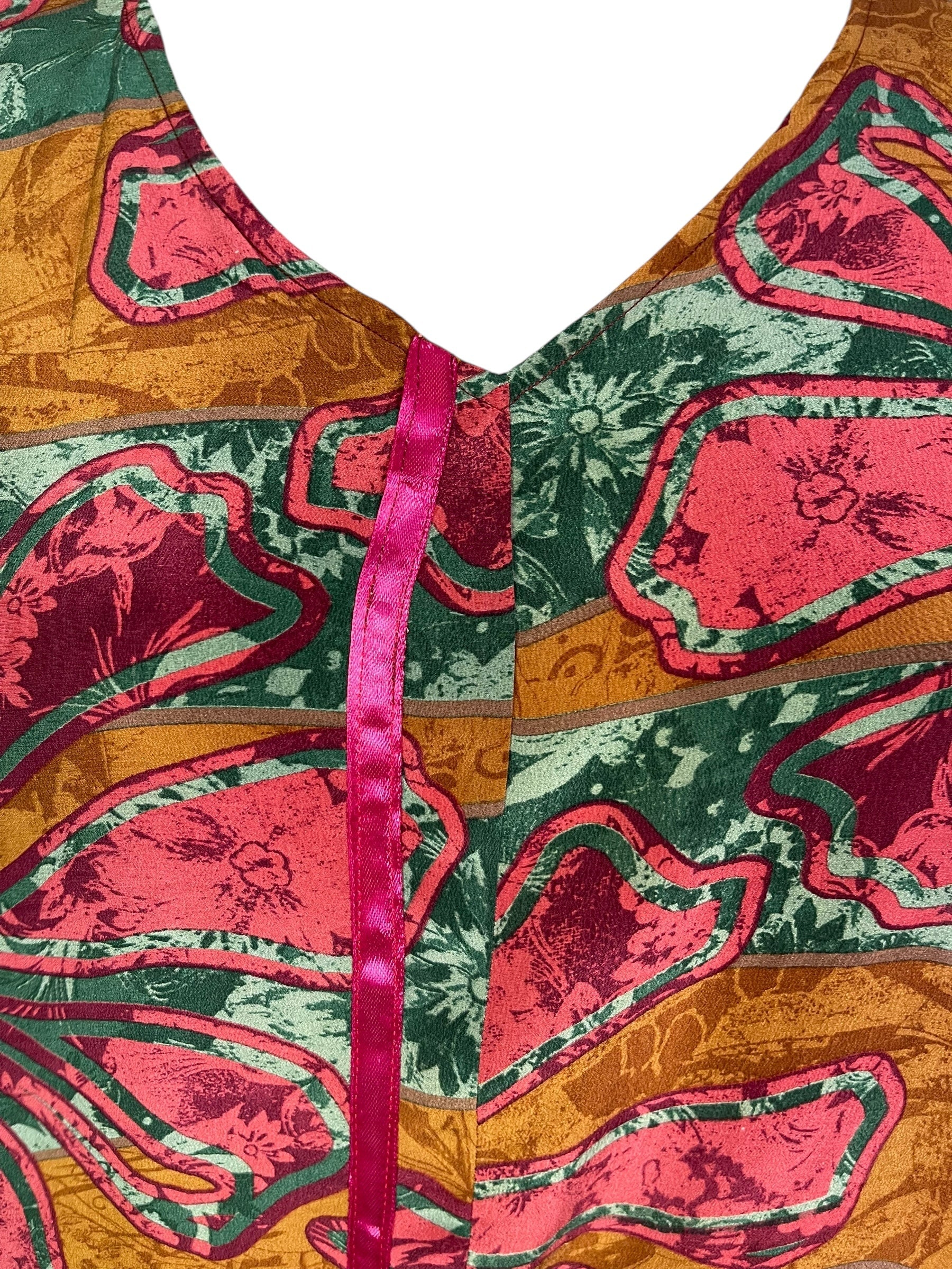 PRC7016 Avatar Pure Silk Waterfall Top - Velora Luxury Fashion